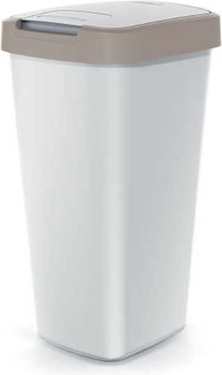 Iliadis Plastic Waste Bin 25lt Brown