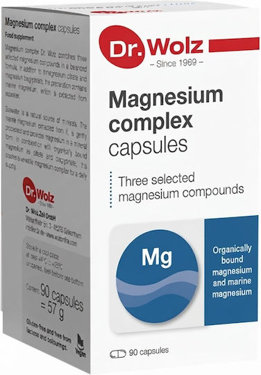 Power Health Magnesium Complex cu Vitamina C 90 capsule