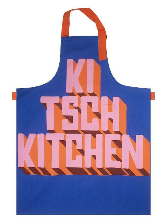 Kitsch Kitchen Ποδιά Κουζίνας Μπλε 73x93cm