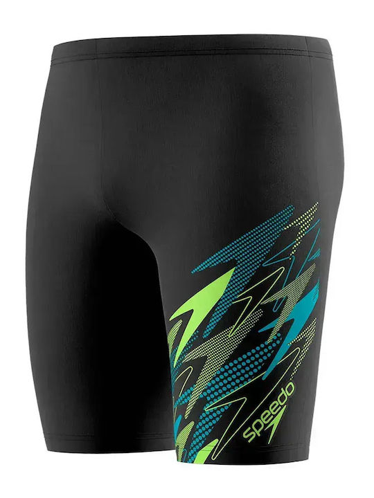 Speedo Medley Logo Αγωνιστικό Jammer Μαγιό Schwarz