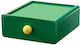 Sertar de Birou din Plastic 20x7.5x20cm Verde