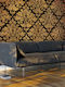 Fototapete Wand Golden Barock Stoff 500x280cm