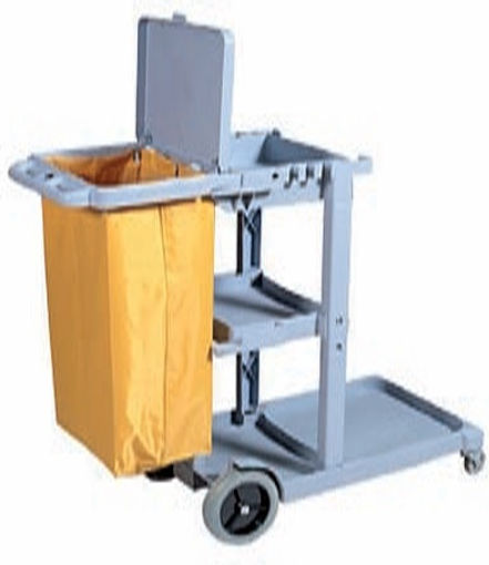 Delta Cleaning Janitor Cart with Bag KS07