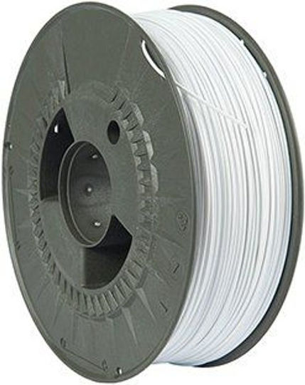 Powerton Filament pentru imprimante 3D ABS 1.75mm Alb 1kg