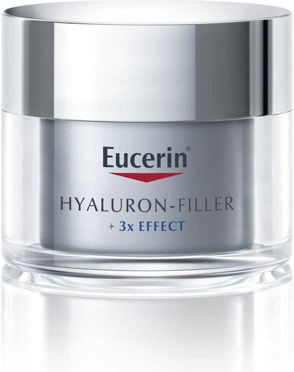 Eucerin Hyaluron-Filler Крем за Лице Нощен за Хидратация и Блясък с Хиалуронова Киселина 50ml