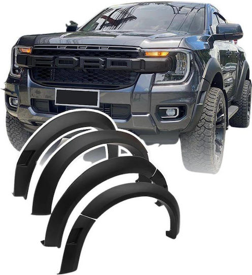 Ford Ranger T9 2023+ Wildtrack Wheel Fenders 6 Pieces