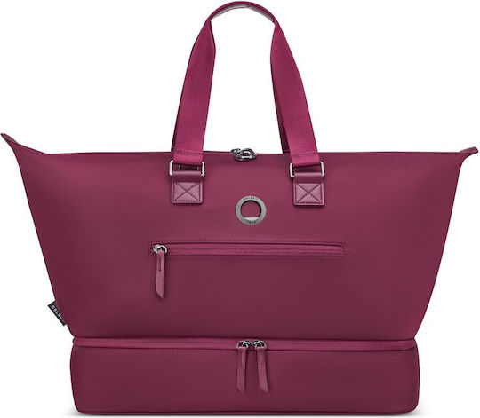 Delsey Пътна Чанта 51lt Кафява Текстилна М61xШ24xВ35см.