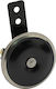 Motorcycle Horn Custom Disc Horn Round 72 Mm Low Tone Chrome Black 25€