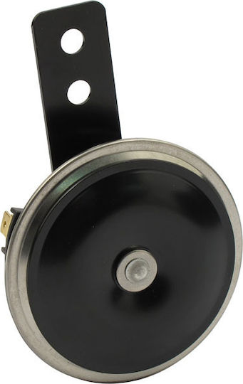 Motorcycle Horn Custom Disc Horn Round 72 Mm Low Tone Chrome Black 25€