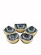 Art et Lumiere Decorative Platter Metallic Gold