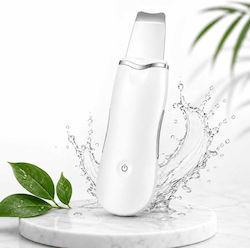 Arvada Skin Pro Професионална ултразвукова шпатула за почистване на лице ексфолиране премахване на черни точки и себум 3 интелигентни режима USB презареждаема за всички типове кожа бяла