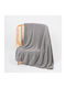 Marwa Zigzag Decke Fleece Übergröße 220x240cm Graue