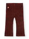 Kinderleggings Lang Rot