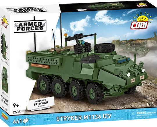 Cobi Τουβλάκια Stryker M1126 ICV για 9+ Ετών 661τμχ