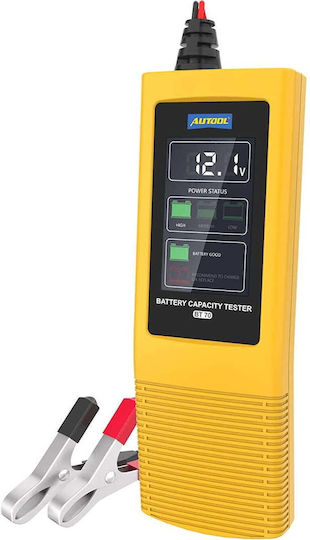 Autool BT70 Дигитален Тестер за батерии с крокодилски щипки