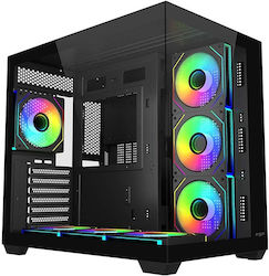 FSP/Fortron M341-BA Gaming Midi Tower με Πλαϊνό Παράθυρο