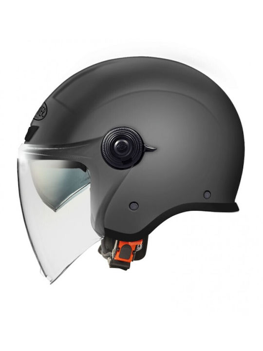 Premier City Fly Evo Matt Grey Cască Moto Jet E...