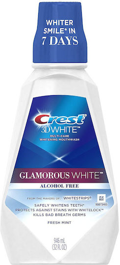 Crest Apă de gură pentru dinți sensibili și albire 946 ml