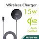 SiiPro Magsafe Charger 15W Black