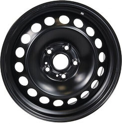 Fast Aluminum Car Wheels 16"x6" ET43 Black