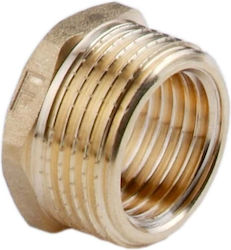Bronze Reducing Fitting 1 2-3 8 Pipes Different Diameters