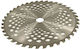 Brushcutter Disc 255 Mm Diameter 60 Sharp Teeth Precise Cutting