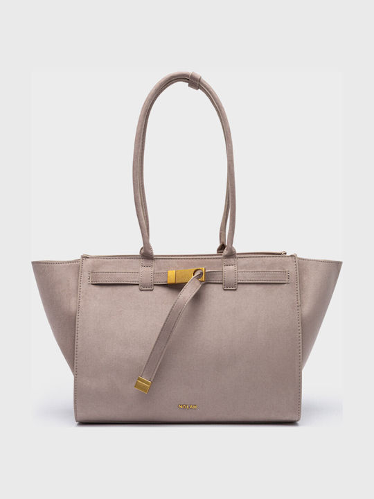 Nolah Monique Damen Schultertasche Tabac Braun