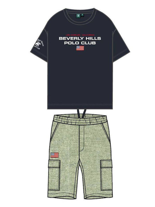 Beverly Hills Polo Club Σετ Blue 2τμχ