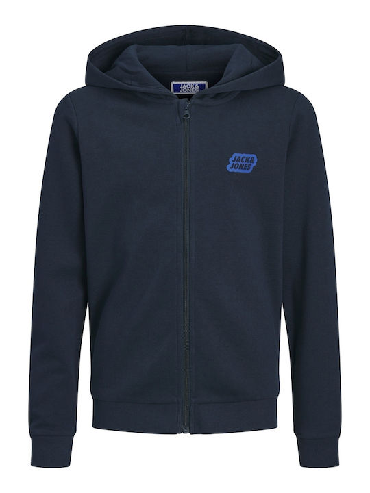 Jack & Jones Детска суичър жилетка с качулка Da...
