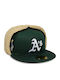 Athletics Mlb World Series Тъмнозелена Dogear 59fifty Fitted Cap
