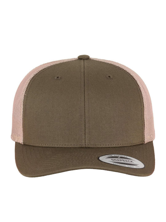 Retro Camionagiu 2-tone Verde Mușchi Khaki One