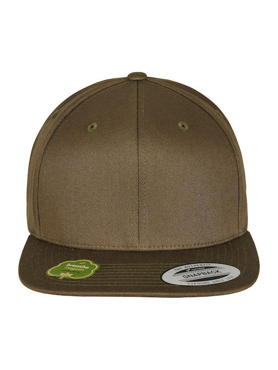 Flexfit Essentials Baumwolle Snapback Brenn-Oli...
