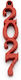 Holzhandwerksdekoration Stehendes 2027 Rote 10 ...