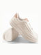 Adidași Flatforms Pentru Femei Albi
