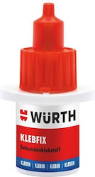 Wurth Υγρή Κόλλα Στιγμής Klebfix 5gr Χωρίς Διαλ...