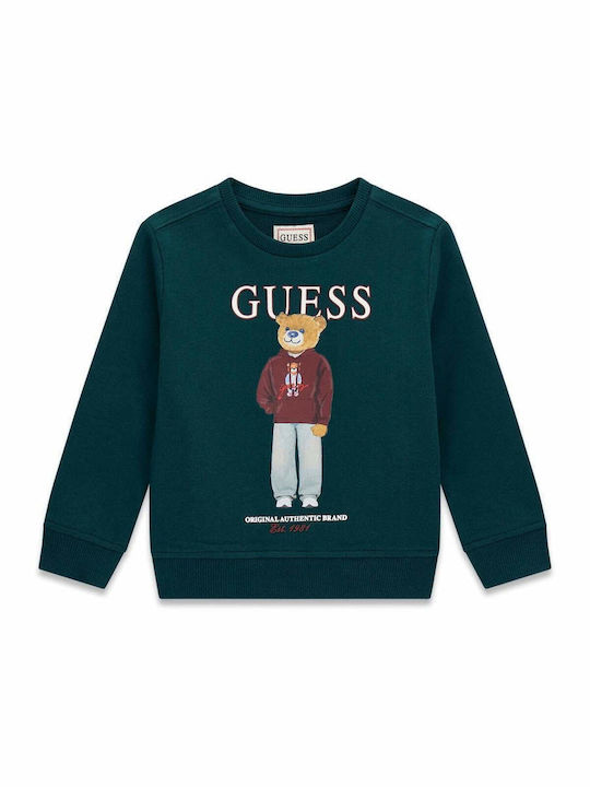 Guess Kinder-Sweatshirt Grün