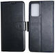 Siipro Book Case Motorola Moto G82 5g Book Stand Wallet-black
