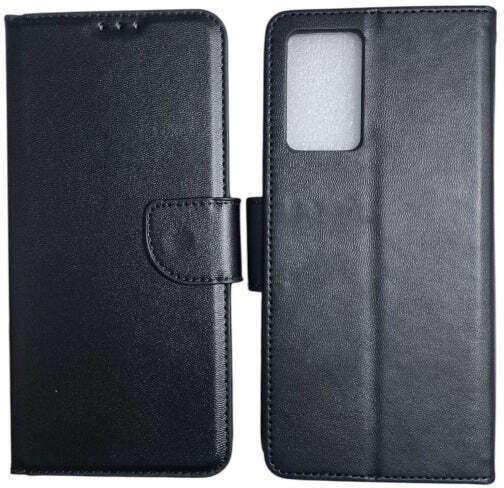 Siipro Book Case Motorola Moto G82 5g Book Stand Wallet-black