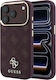 Калъф Guess Peony 4g Small Logo Magsafe iPhone 18 Pro 17 Pro Бордо