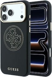 Калъф Guess Perforated 4g Gold Logo Magsafe iPhone 18 Pro 17 Pro Черен Калъф Guess Perforated 4g Gold Logo Magsafe iPhone 18 Pro 17 Pro Черен
