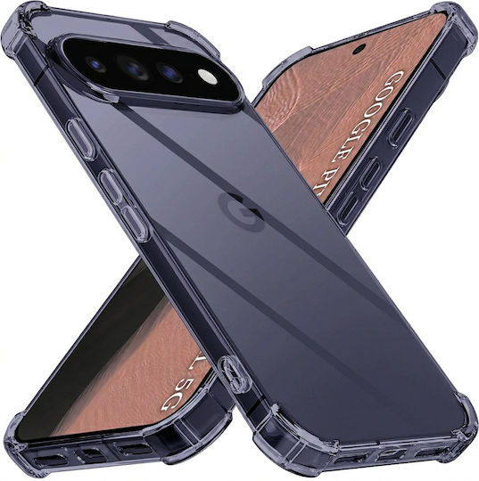 Techsuit Shockproof Clear Silicone Google Pixel 11 Pro Xl Smoke Black