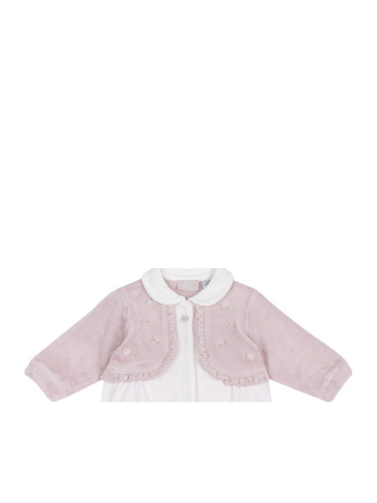 Chicco Rosa Baby-Strampler 102687-011-3-6M