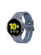 Samsung Galaxy Watch Active 2 40mm 20mm Loop Silicone Watch Band Blue