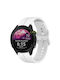 Garmin Forerunner 255 Music 22mm Loop Силиконова Каишка За Часовник Бяла