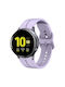 Samsung Galaxy Watch Active 2 44mm 20mm Силиконова Каишка За Часовник Лилава