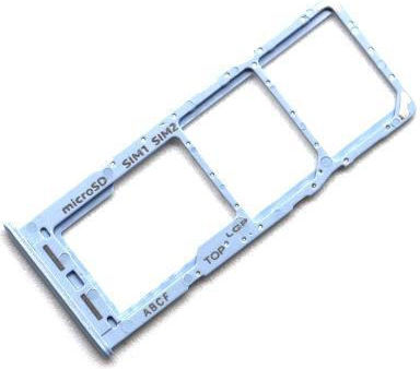 Βάση Κάρτας Sim & Sd Samsung A236b Galaxy A23 5g Γαλάζιο Original N61179
