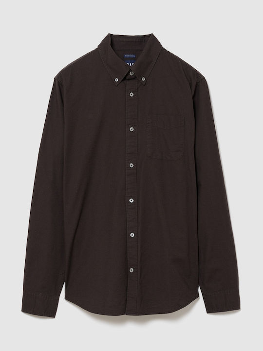 GAP Long Sleeve Shirt Terra Brown