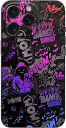 Iphone 15 Pro Selbstklebende Schutzfolie für Handy-Rückseiten Gams Premium Vinyl Skin Rückplatte 3d Neonbomb Gams-vnl-skin-3dnb-001-076