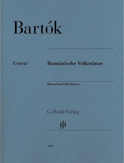 G Henle Verlag Bela Bartok Romanian Folk Dances