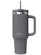 Contigo Handled Tumbler Θερμός Ανοξείδωτο 1.2lt Darkstone με Καλαμάκι και Λαβή